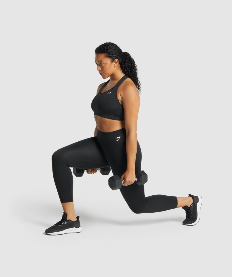 Leggings De Entrenamiento Gymshark 7-8 Negros