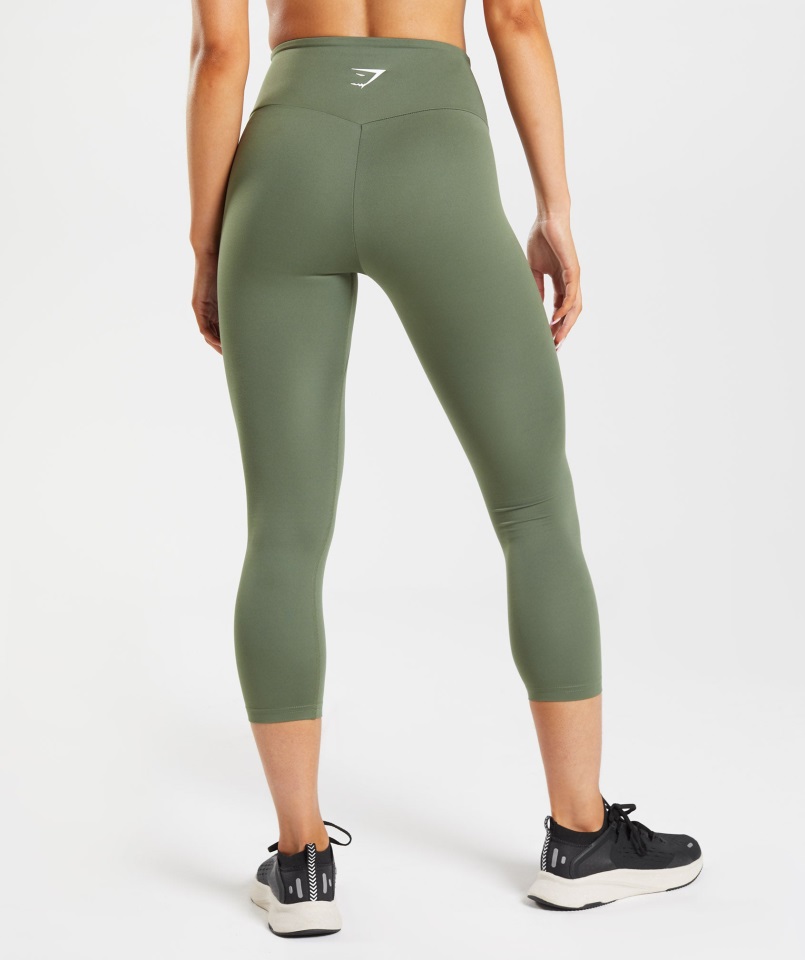 Leggings De Entrenamiento Gymshark 7-8 Core Oliva
