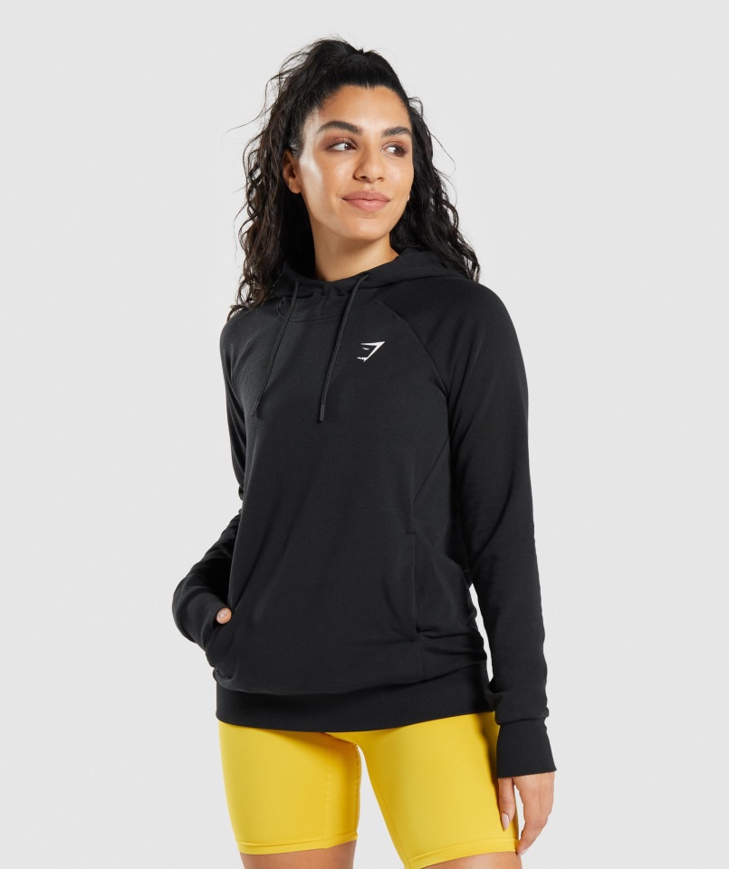 Gymshark Sudadera Con Capucha De Entrenamiento Negra