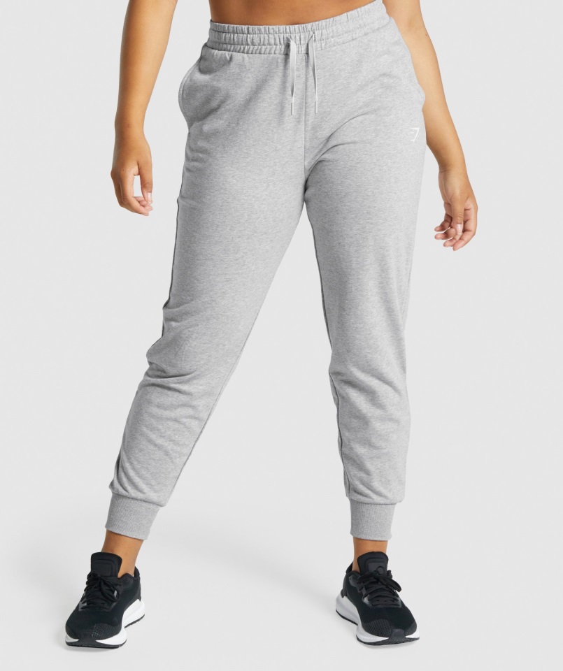 Joggers De Entrenamiento Gymshark Gris Claro Jaspeado