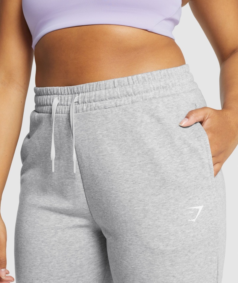 Joggers De Entrenamiento Gymshark Gris Claro Jaspeado