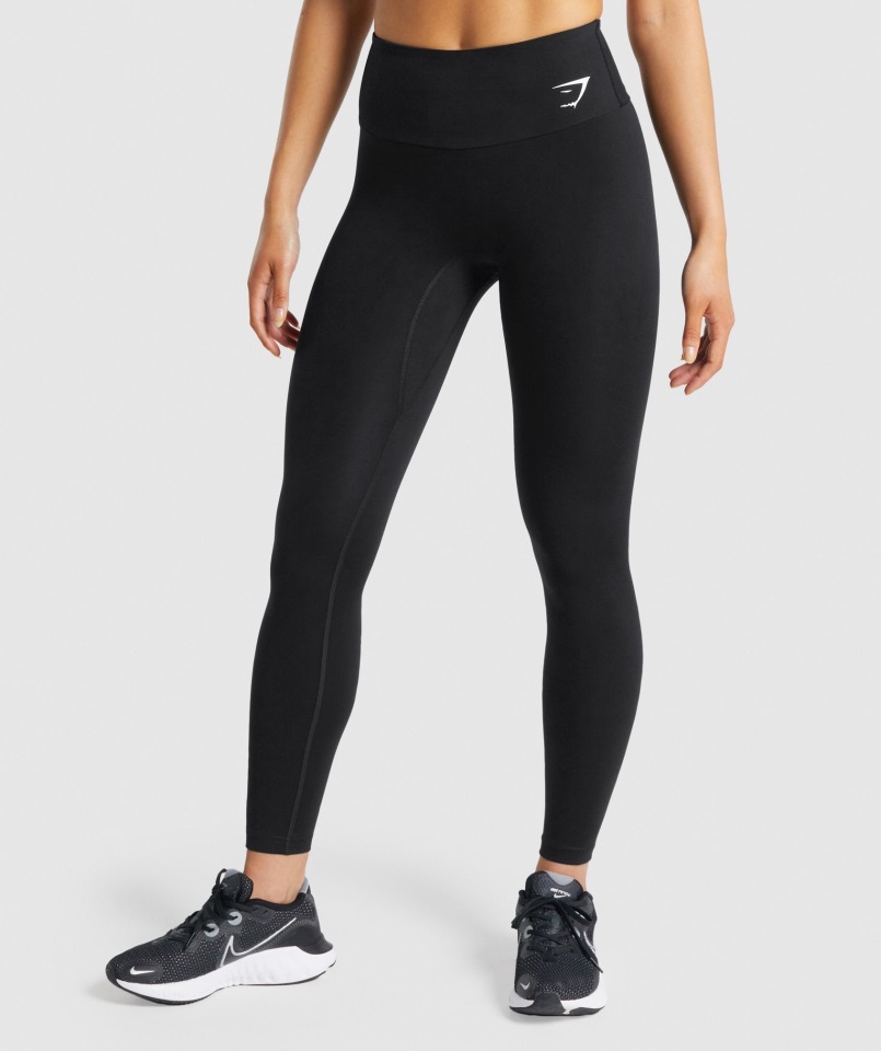 Gymshark Polainas De Entrenamiento Negro