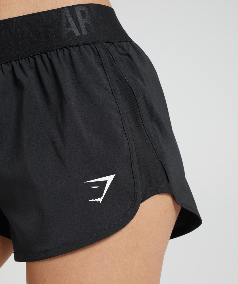 Gymshark Pantalones Cortos De Entrenamiento Holgados Negros