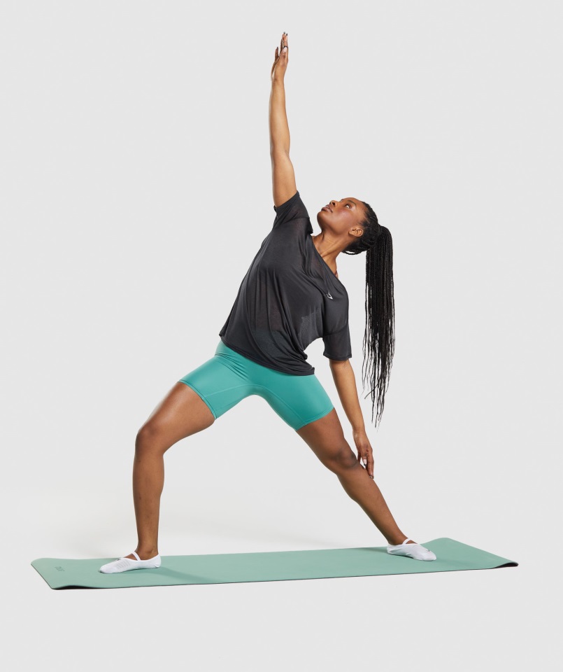 Gymshark Camiseta De Entrenamiento Extragrande Negra