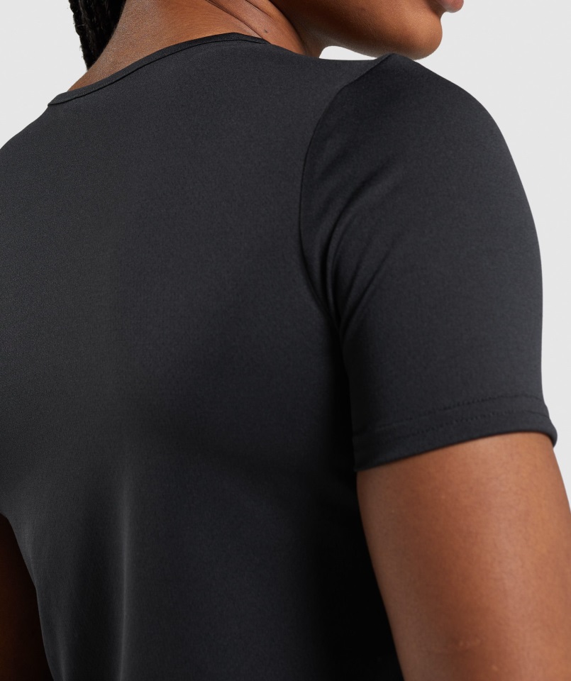 Camiseta De Entrenamiento Gymshark Negra