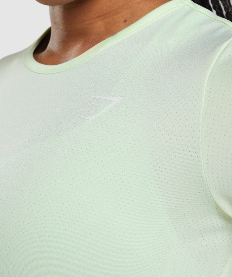 Camiseta De Entrenamiento Gymshark Verde Pepino