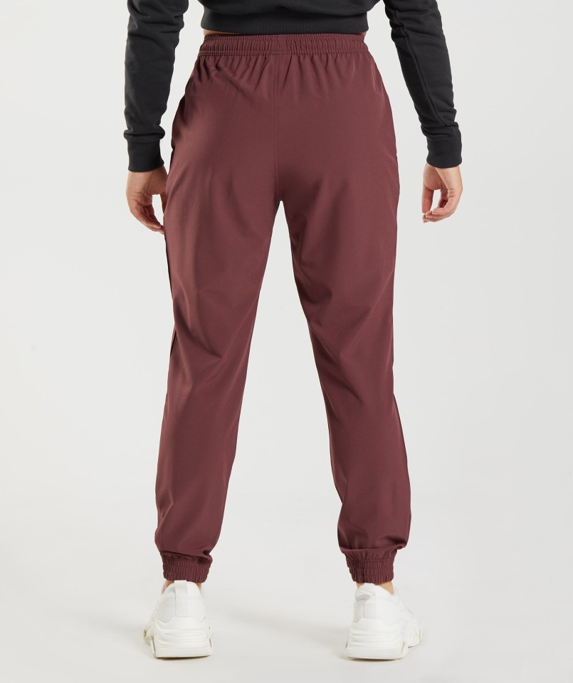 Joggers De Tejido Deportivo Gymshark Marrón Cereza
