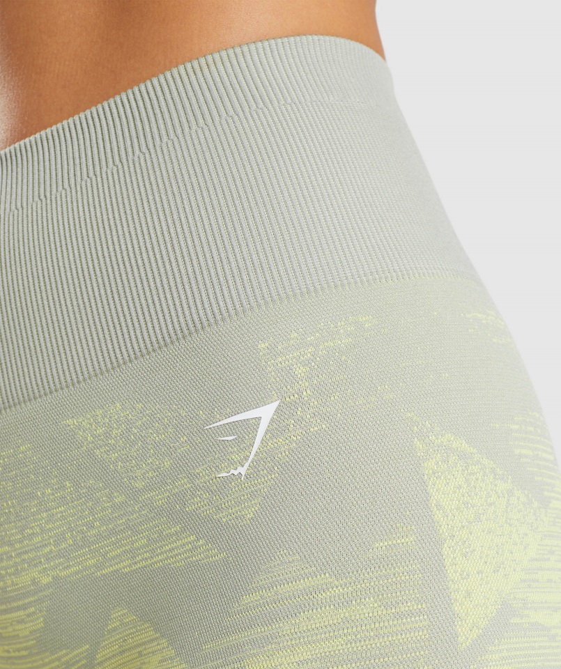 Pantalones Cortos Sin Costuras Gymshark Triangle-taupe Gris Adapt Ombre