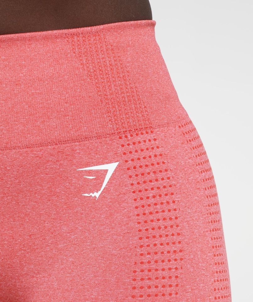 Pantalones Cortos Gymshark Vital Seamless 2.0 Chilli Red Marl