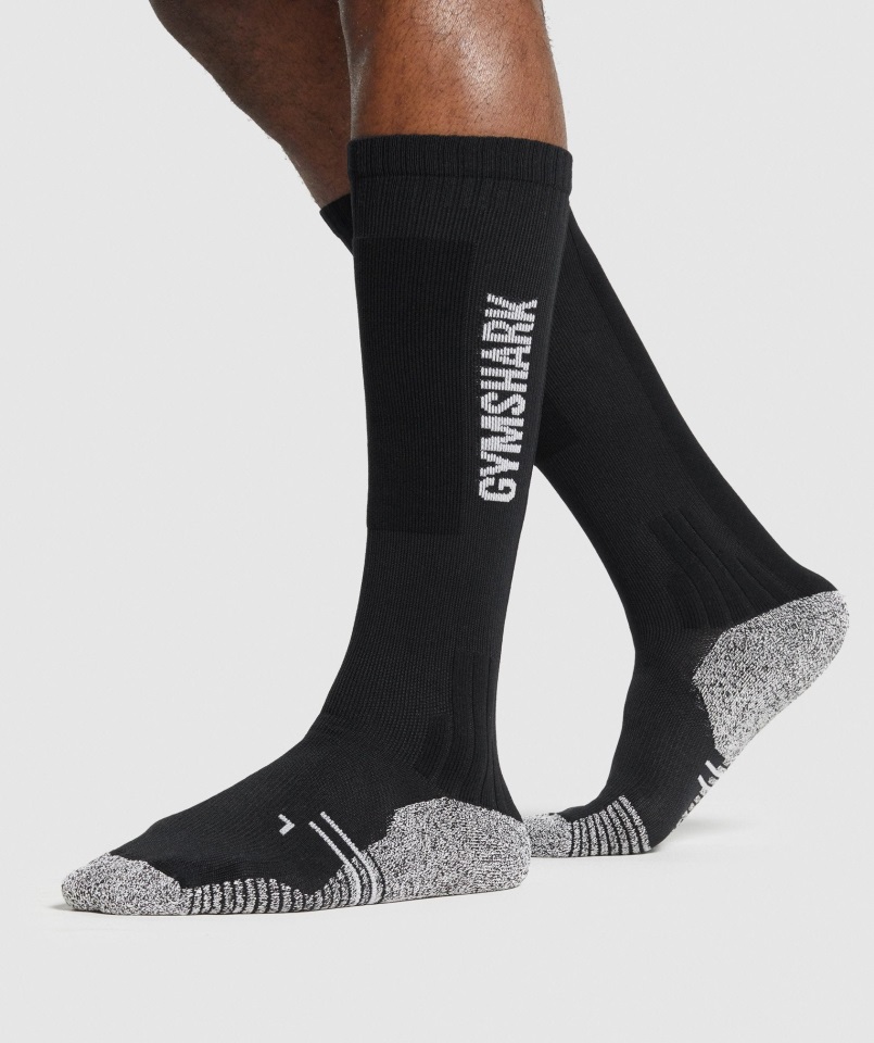Calcetines De Halterofilia Gymshark Negros