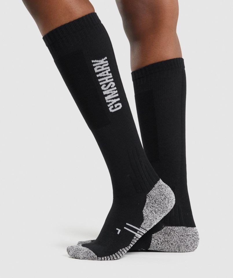 Calcetines De Halterofilia Gymshark Negros