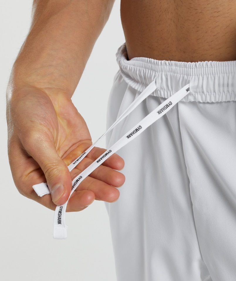 Shorts Gymshark Blancos De Llegada De 5