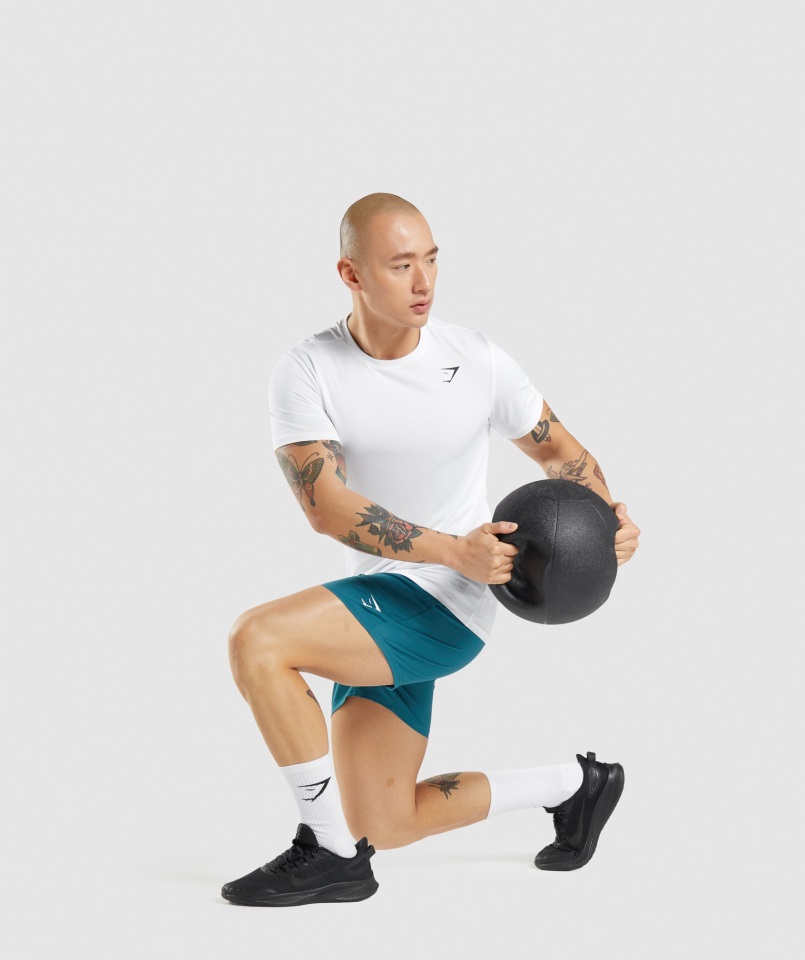 Camiseta Gymshark Llegada Blanca