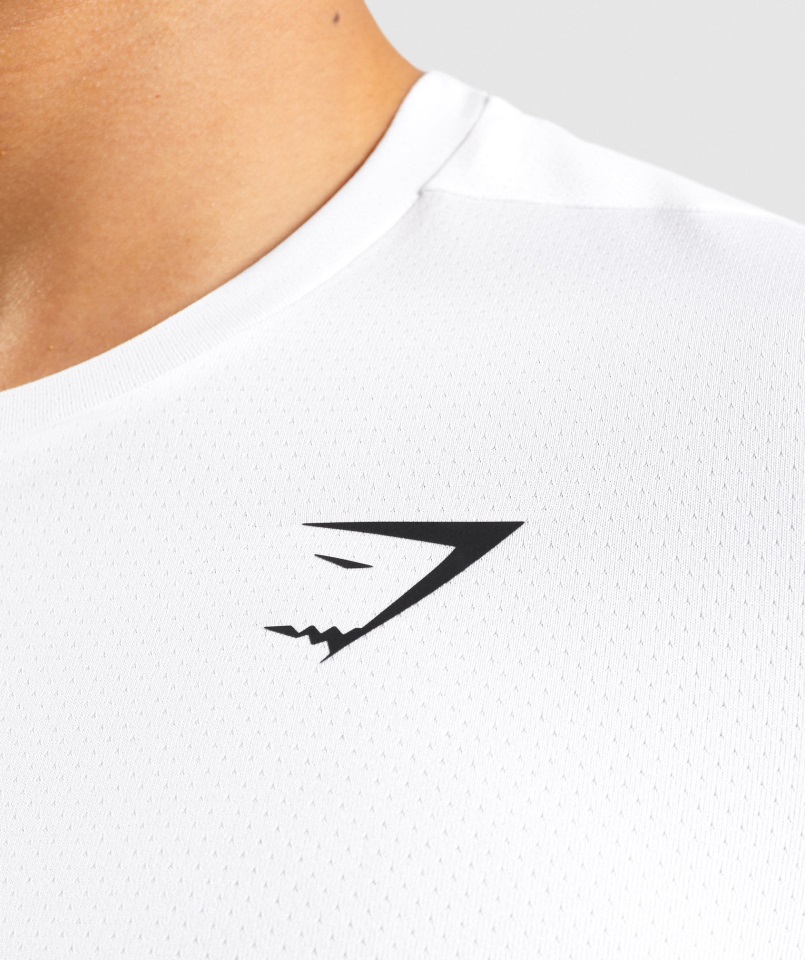 Camiseta Gymshark Llegada Blanca