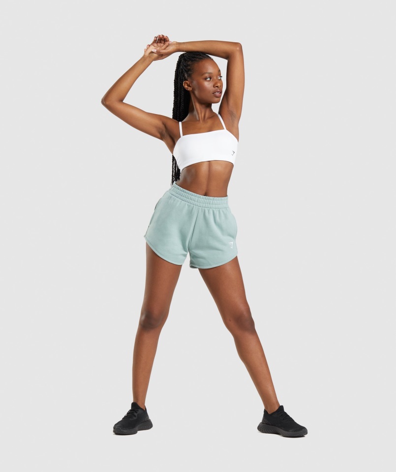 Sujetador Deportivo Bandeau Blanco Gymshark