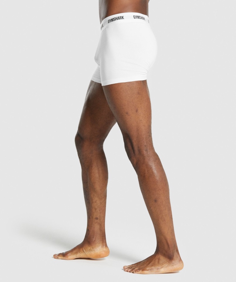 Gymshark Boxers Blancos Paquete De 2
