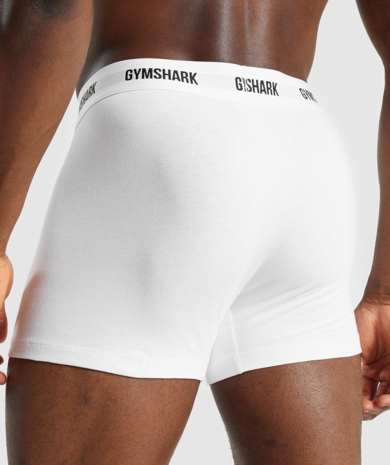 Gymshark Boxers Blancos Paquete De 2