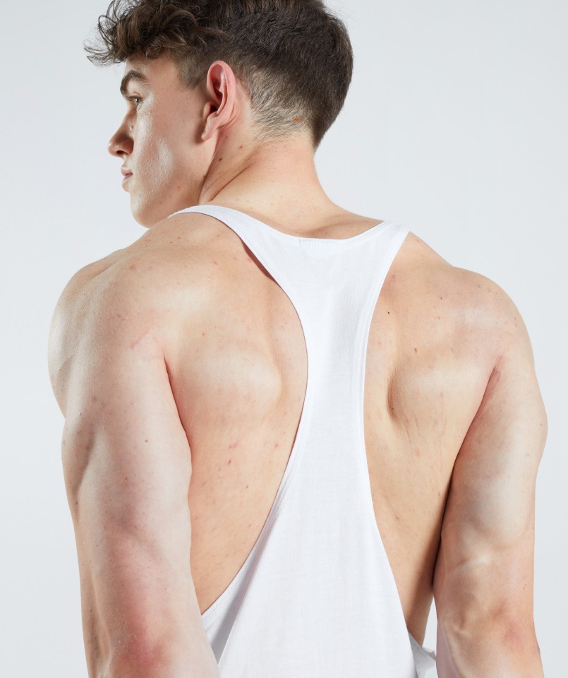 Larguero De Legado Blanco Gymshark