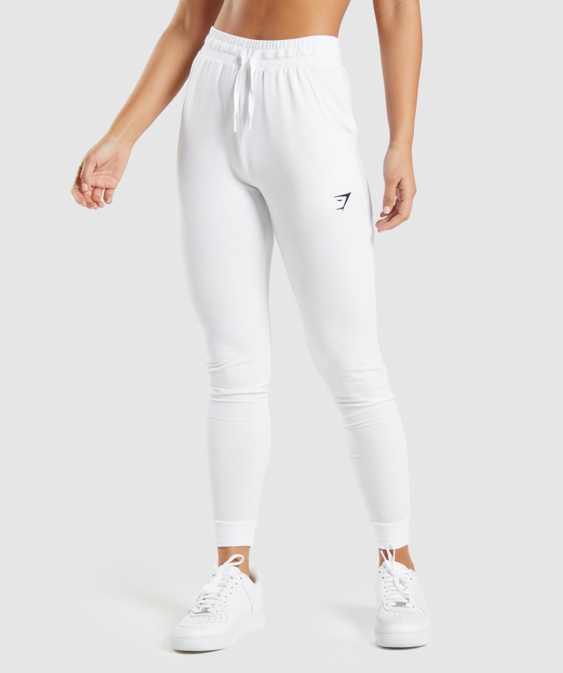 Gymshark Joggers Blancos De Entrenamiento Pippa