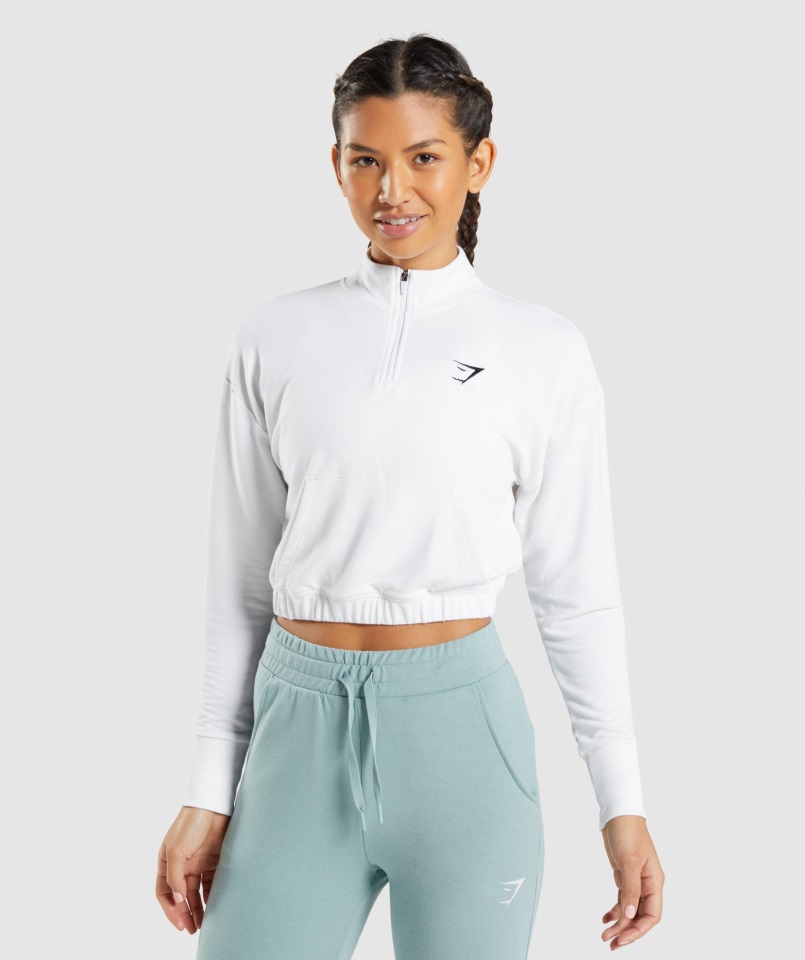 Gymshark Sudadera Blanca De Entrenamiento Pippa