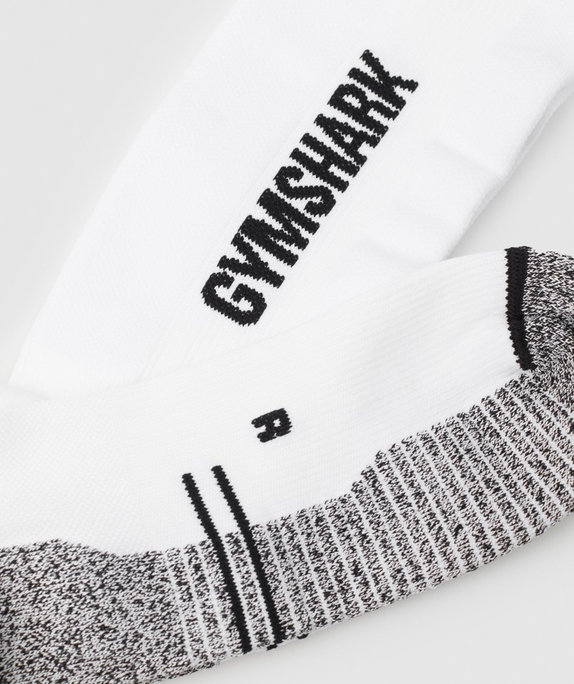 Calcetines De Halterofilia Gymshark Blancos