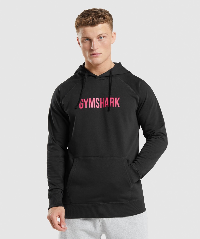 Leg Day Hoodie Negro Gymshark