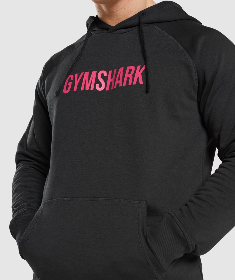 Leg Day Hoodie Negro Gymshark