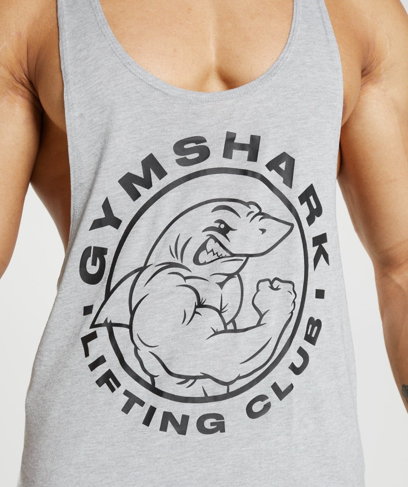 Larguero Heredado Gris Claro Core Marl Gymshark