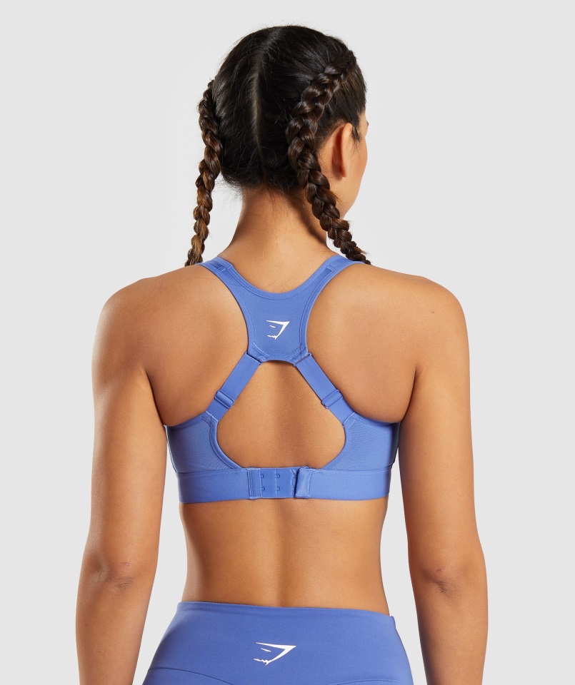 Sujetador Deportivo Espalda Abierta Court Blue Gymshark