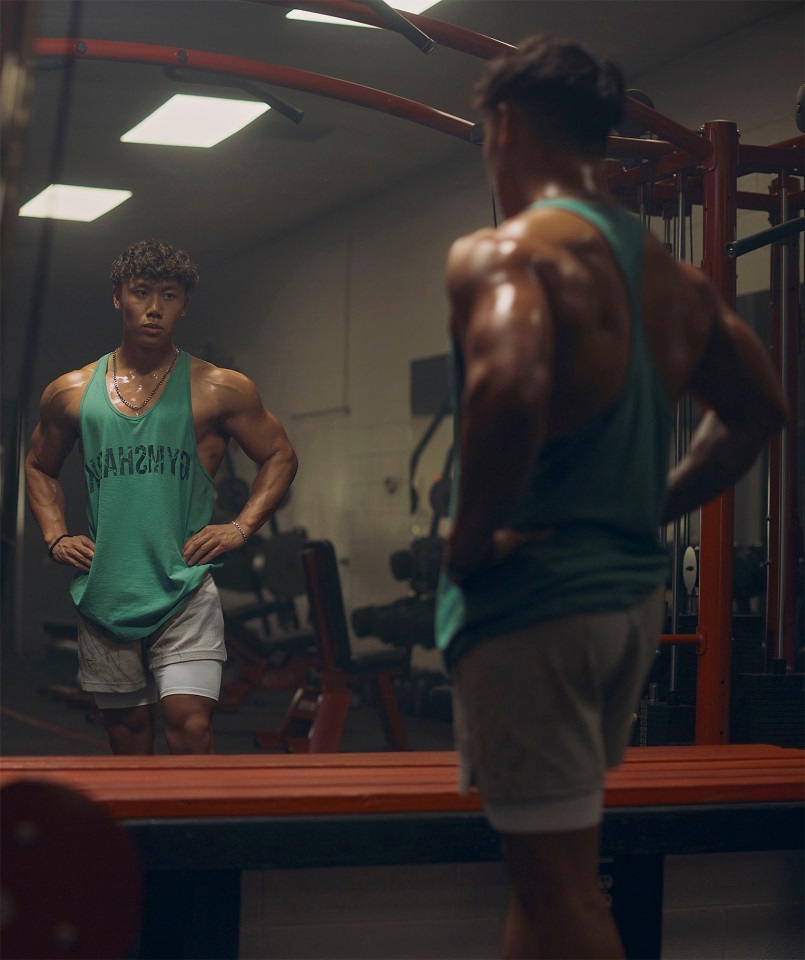 Power Stringer Verde Alpino Gymshark