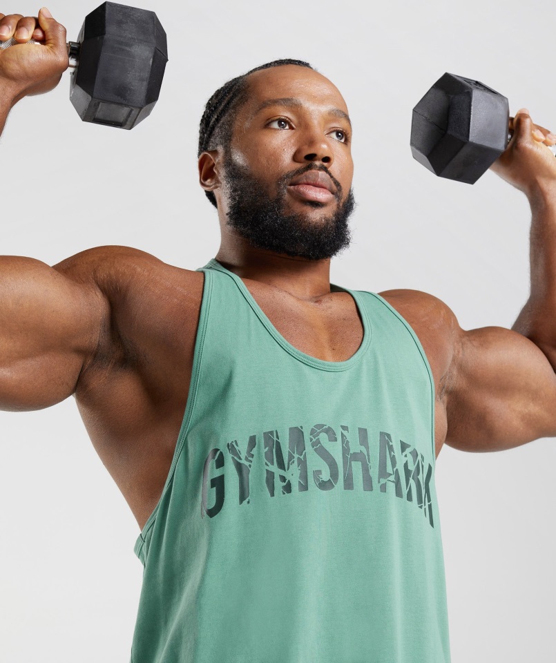 Power Stringer Verde Alpino Gymshark