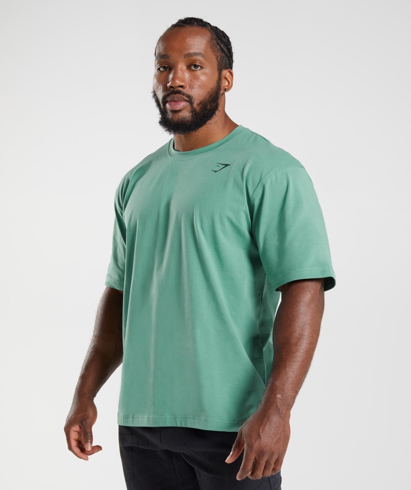 Power T-shirt Verde Alpino Gymshark