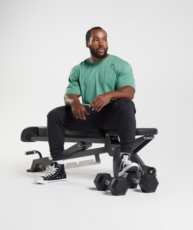 Power T-shirt Verde Alpino Gymshark