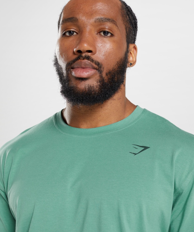 Power T-shirt Verde Alpino Gymshark