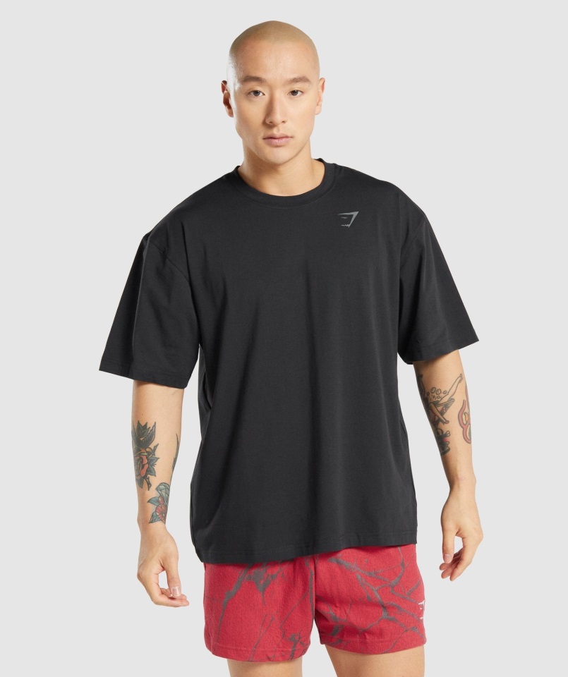 Camiseta Power Negra Gymshark