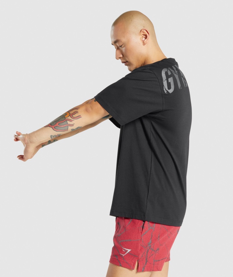 Camiseta Power Negra Gymshark