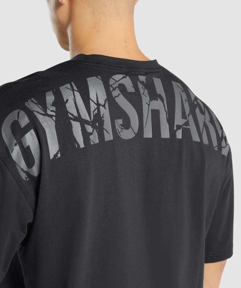 Camiseta Power Negra Gymshark