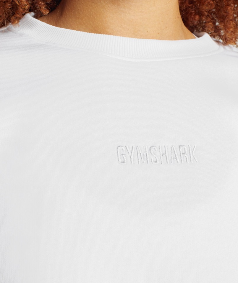 Pulso Jersey Blanco Gymshark