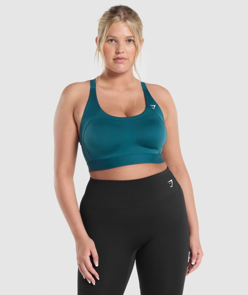 Sujetador Deportivo Espalda Nadadora Verde Azulado Gymshark