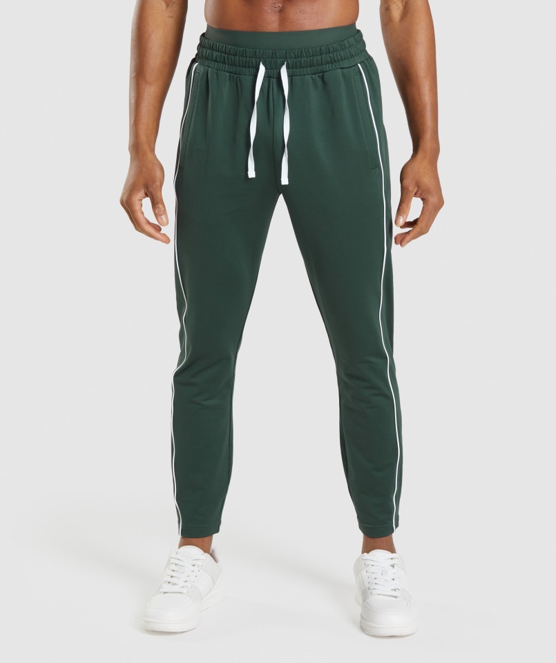 Joggers Reccess Verde Obsidiana-blanco Gymshark