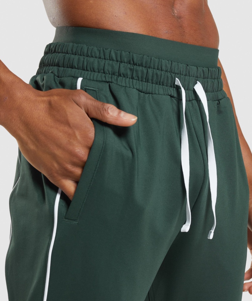 Joggers Reccess Verde Obsidiana-blanco Gymshark