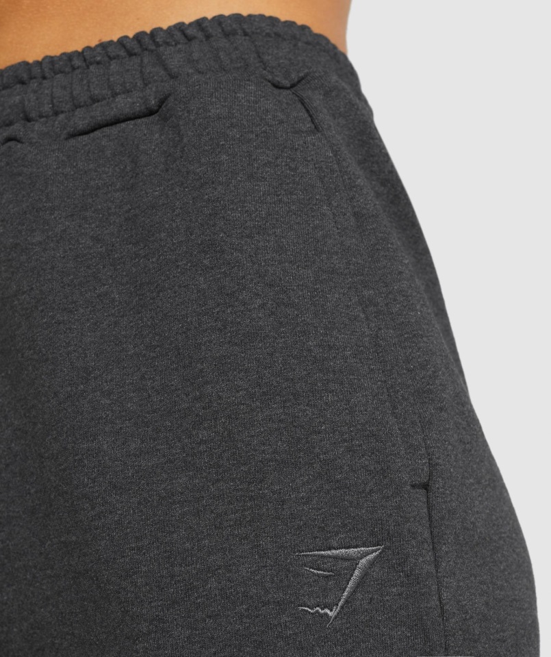 Día De Descanso Sudadera Jogger Negro Jaspeado Gymshark
