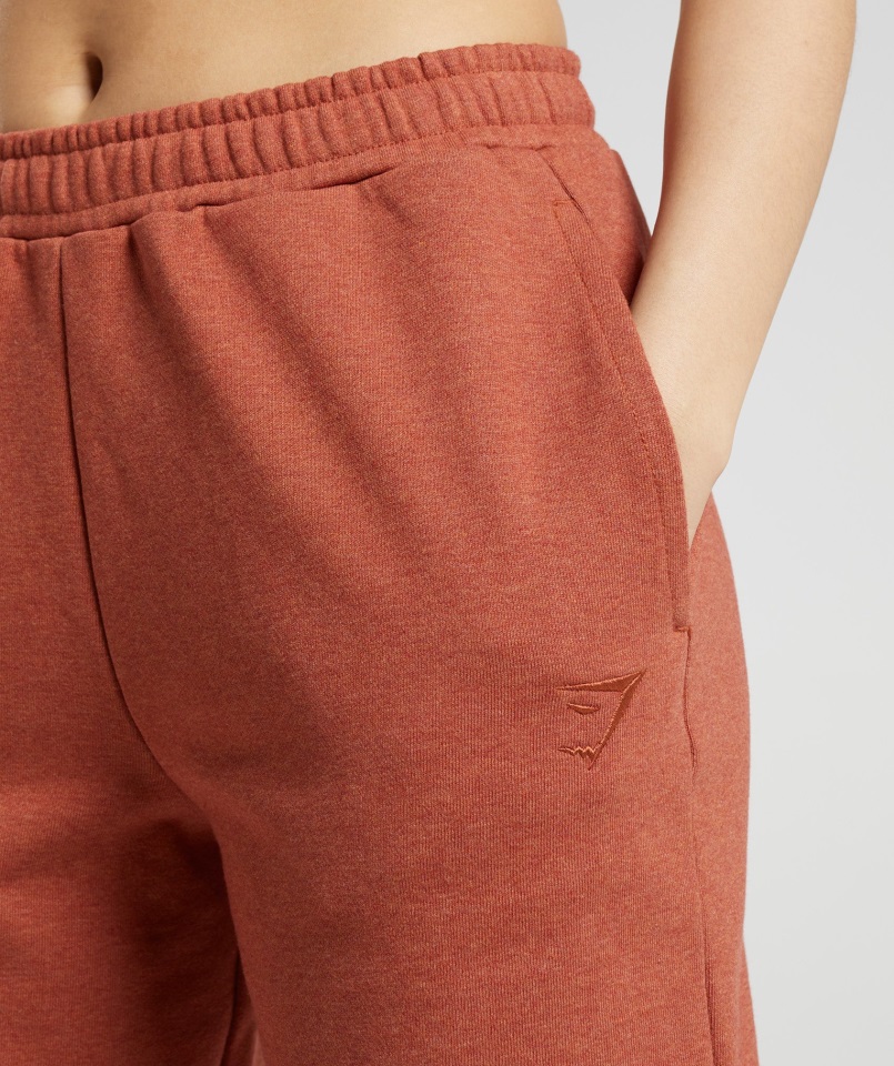 Día De Descanso Sudadera Jogger Marrón Canela Jaspeado Gymshark