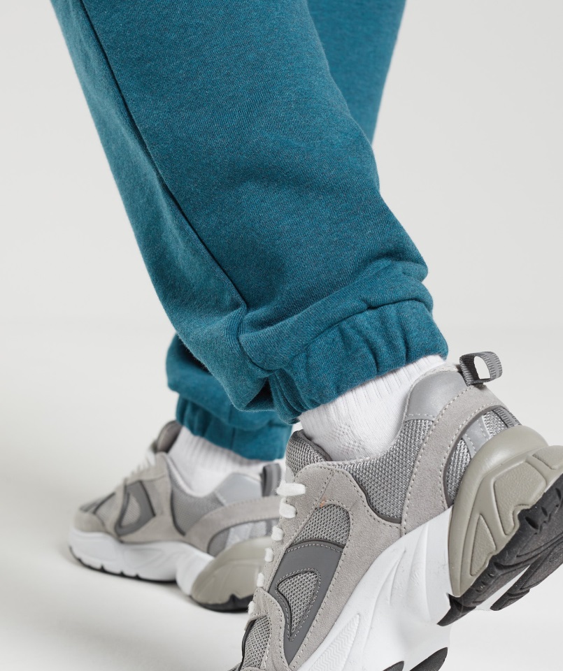 Día De Descanso Sudadera Jogger Acero Azul Jaspeado Gymshark