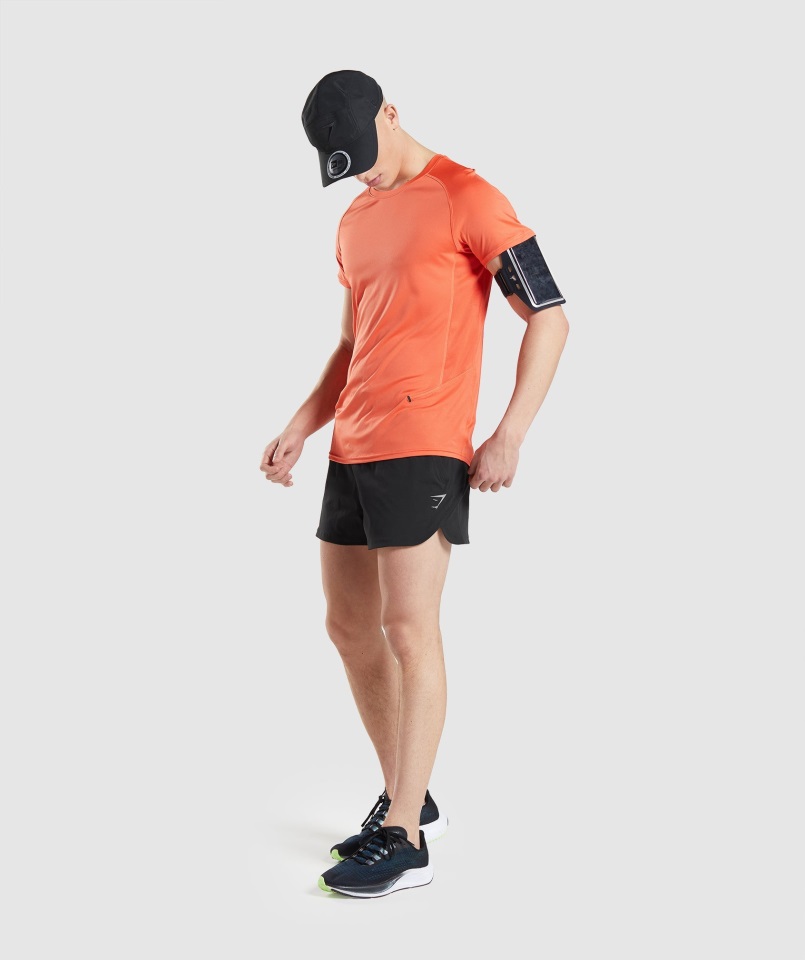 Velocidad Evolucionar Camiseta Papaya Naranja Gymshark