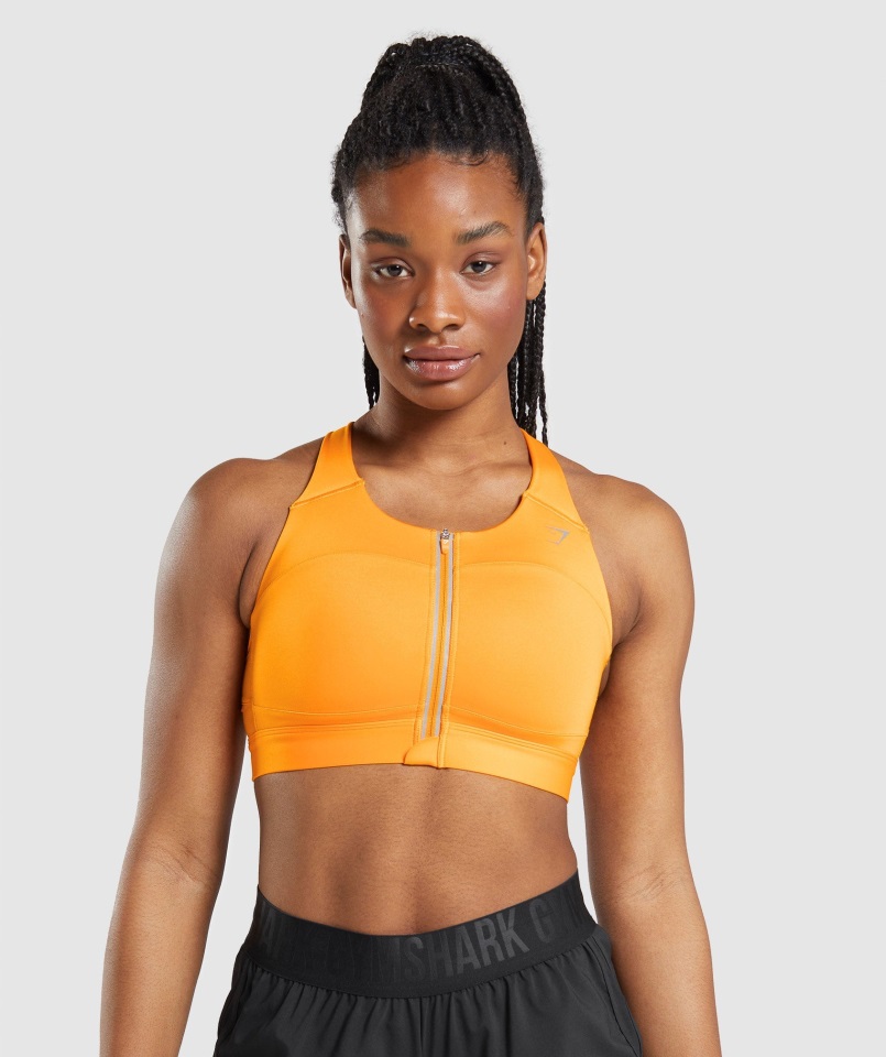 Sujetador Deportivo Speed Horizon Naranja Gymshark