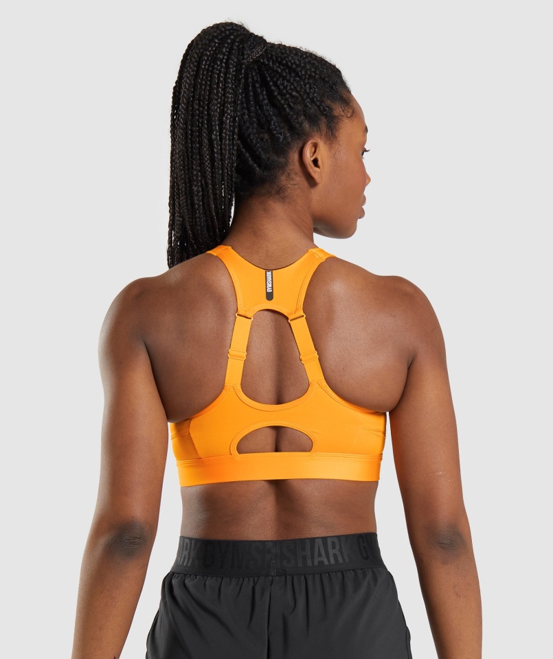 Sujetador Deportivo Speed Horizon Naranja Gymshark