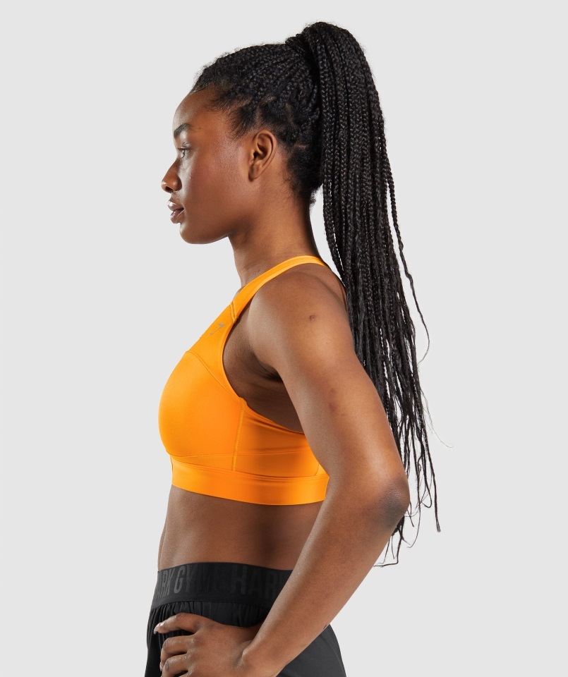 Sujetador Deportivo Speed Horizon Naranja Gymshark