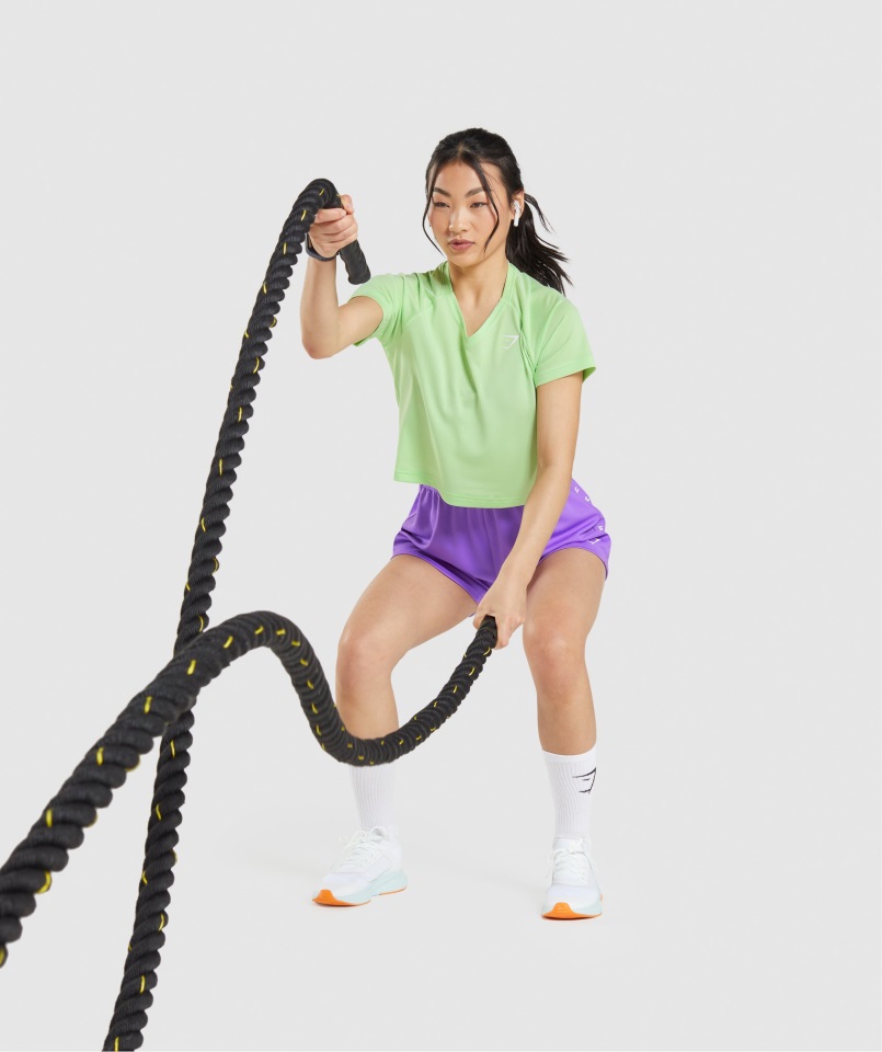 Camiseta Sport Midi Bali Verde Gymshark