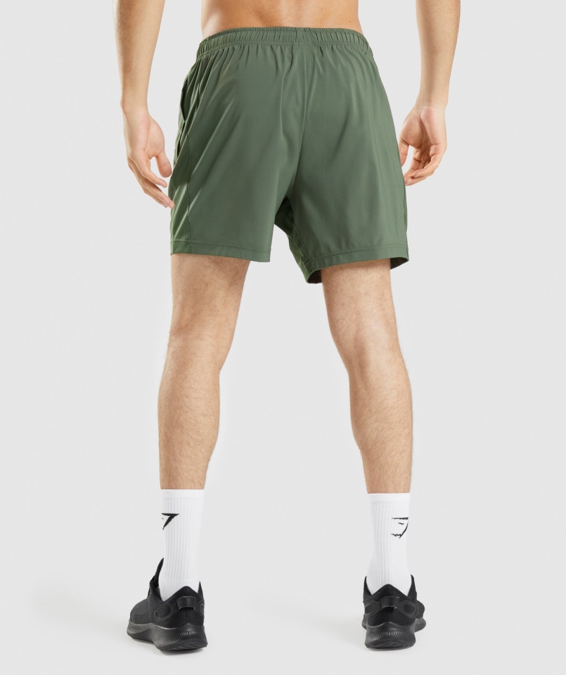Pantalones Cortos De Deporte Verde Gymshark